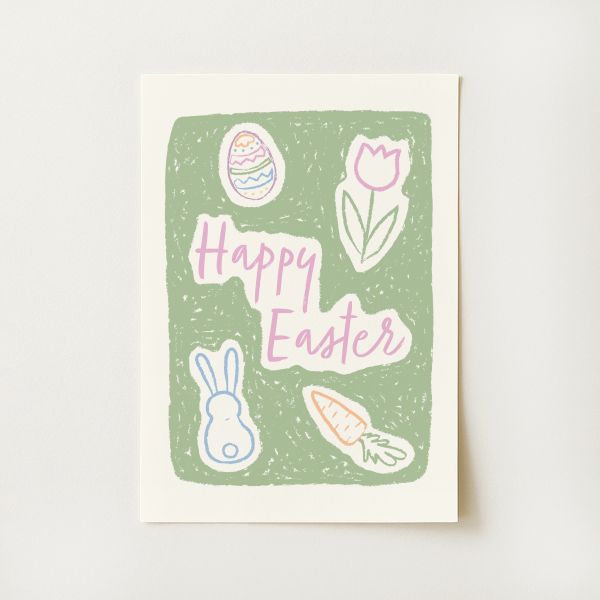 Happy Easter Print
