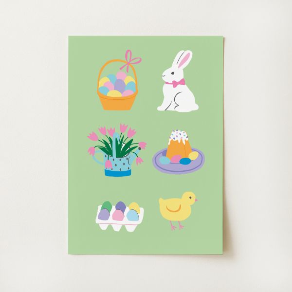 Easter Things Print