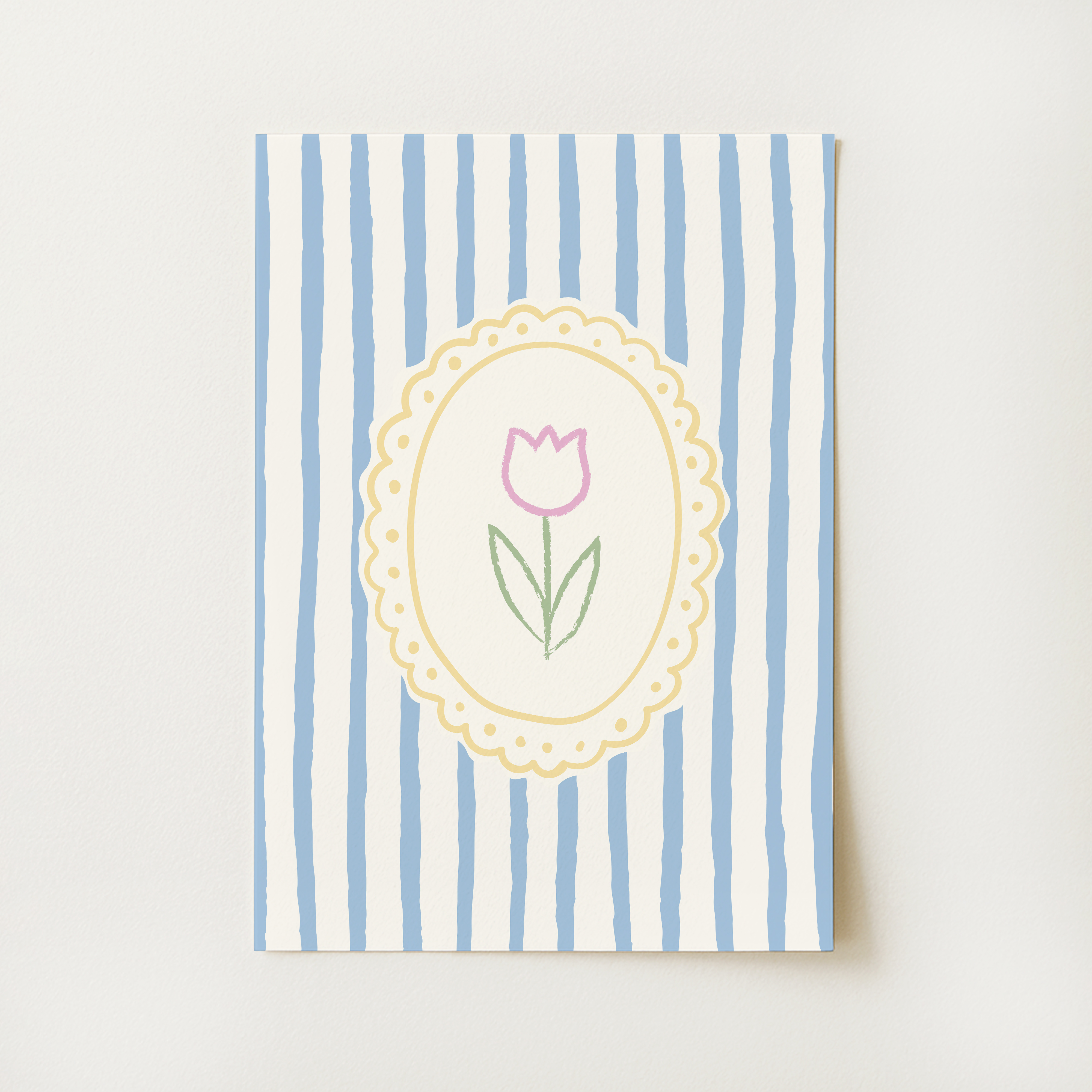 Spring Tulip Frame Print