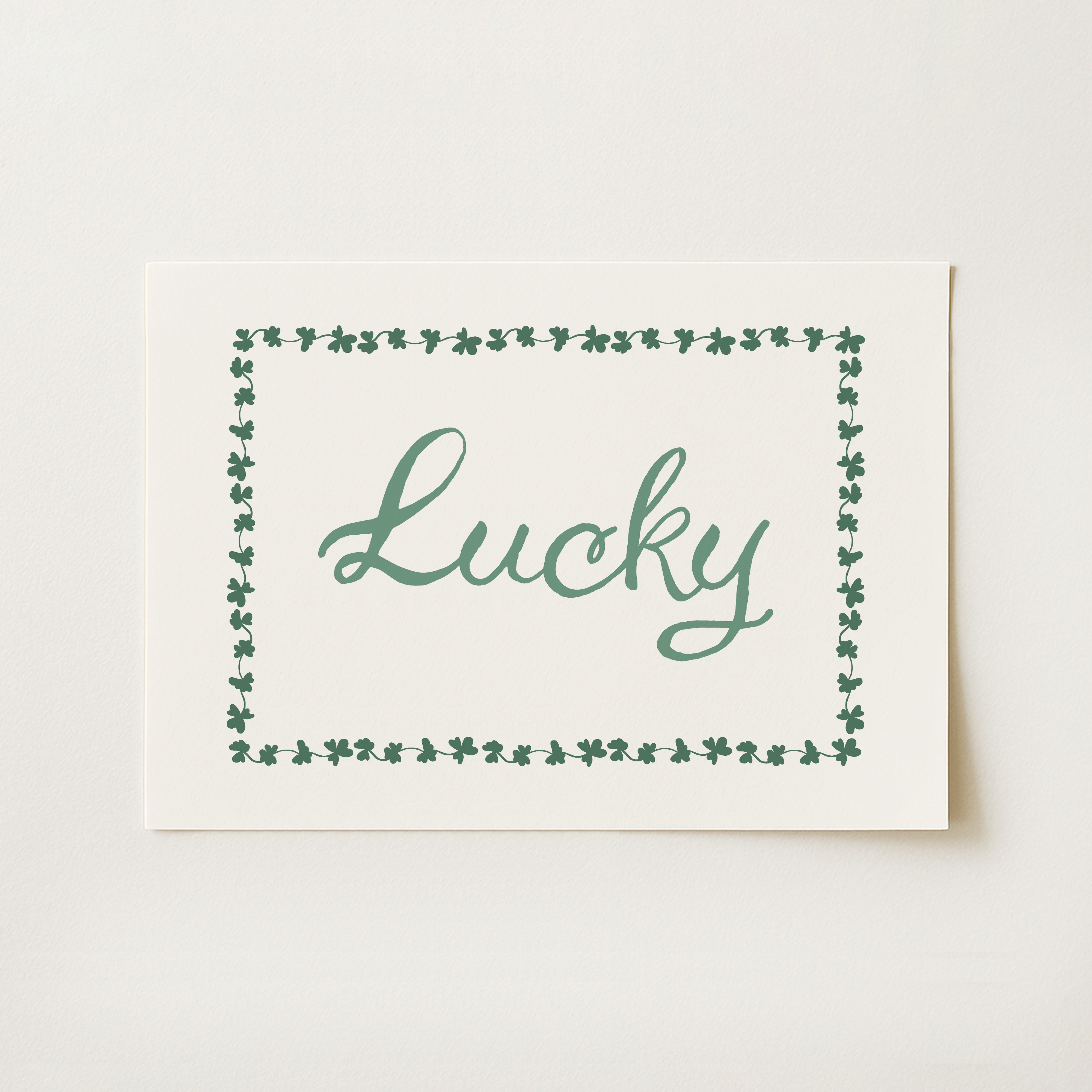 Lucky Print