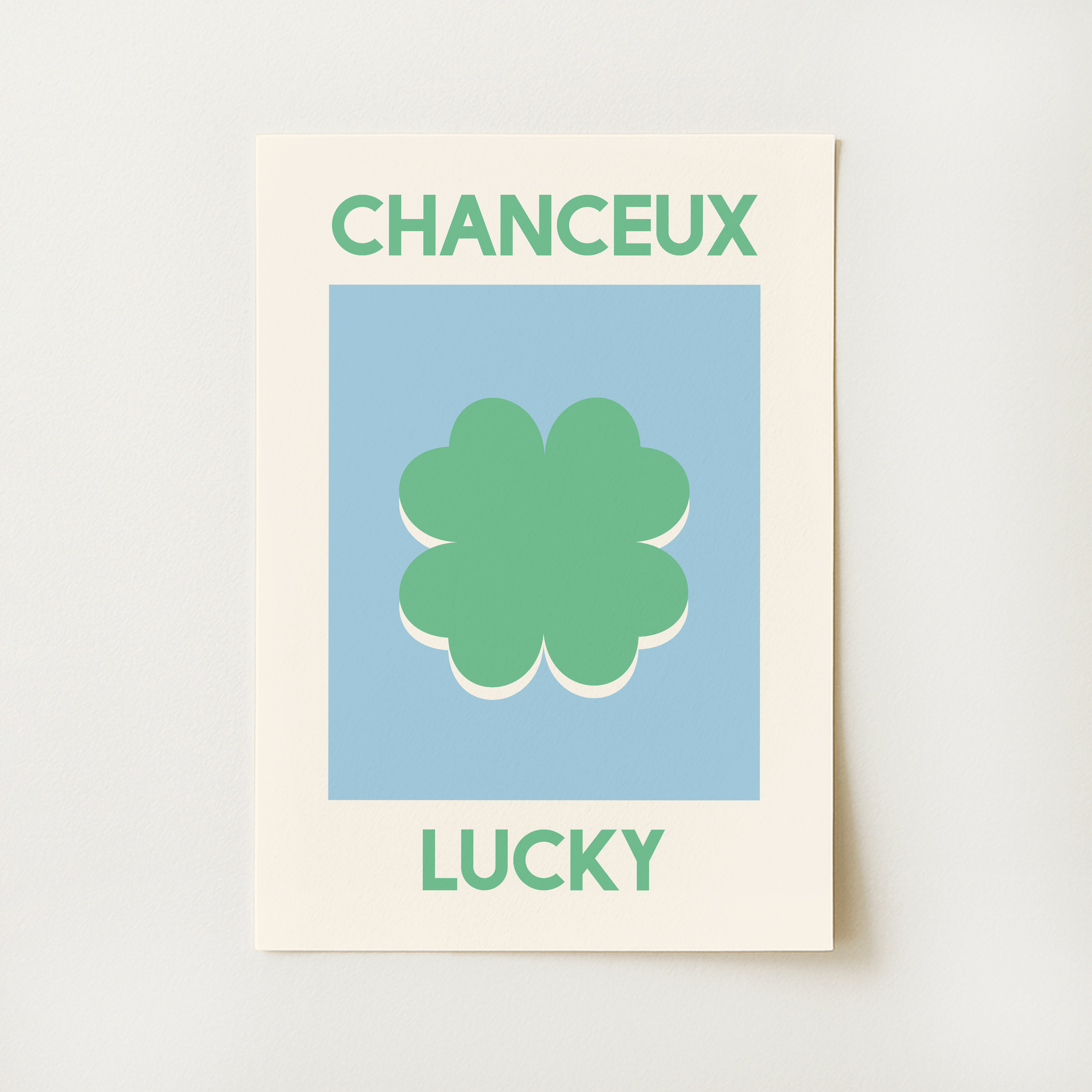 Chanceux Lucky Print