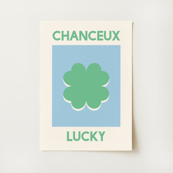 Chanceux Lucky Print