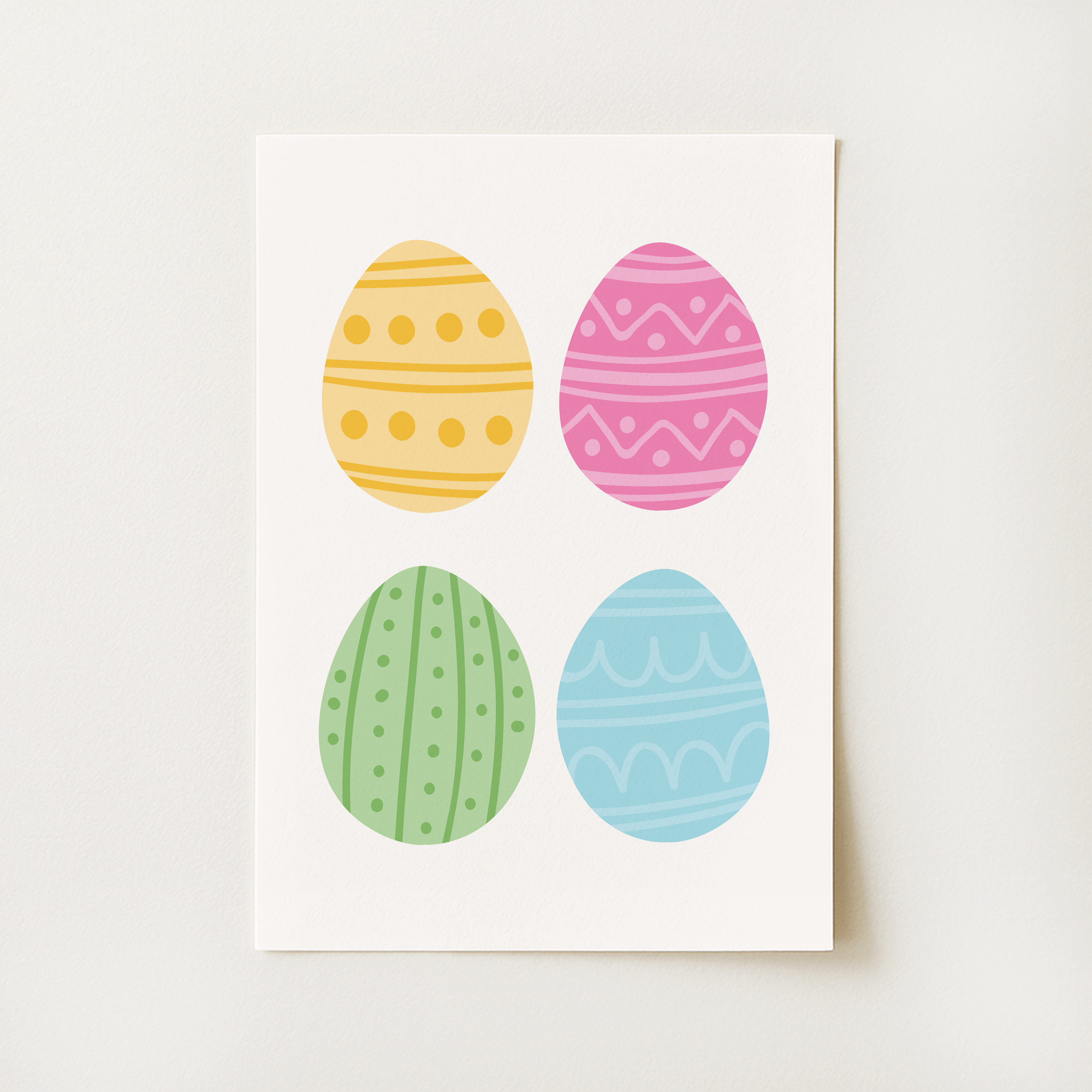 Easter Eggs Print