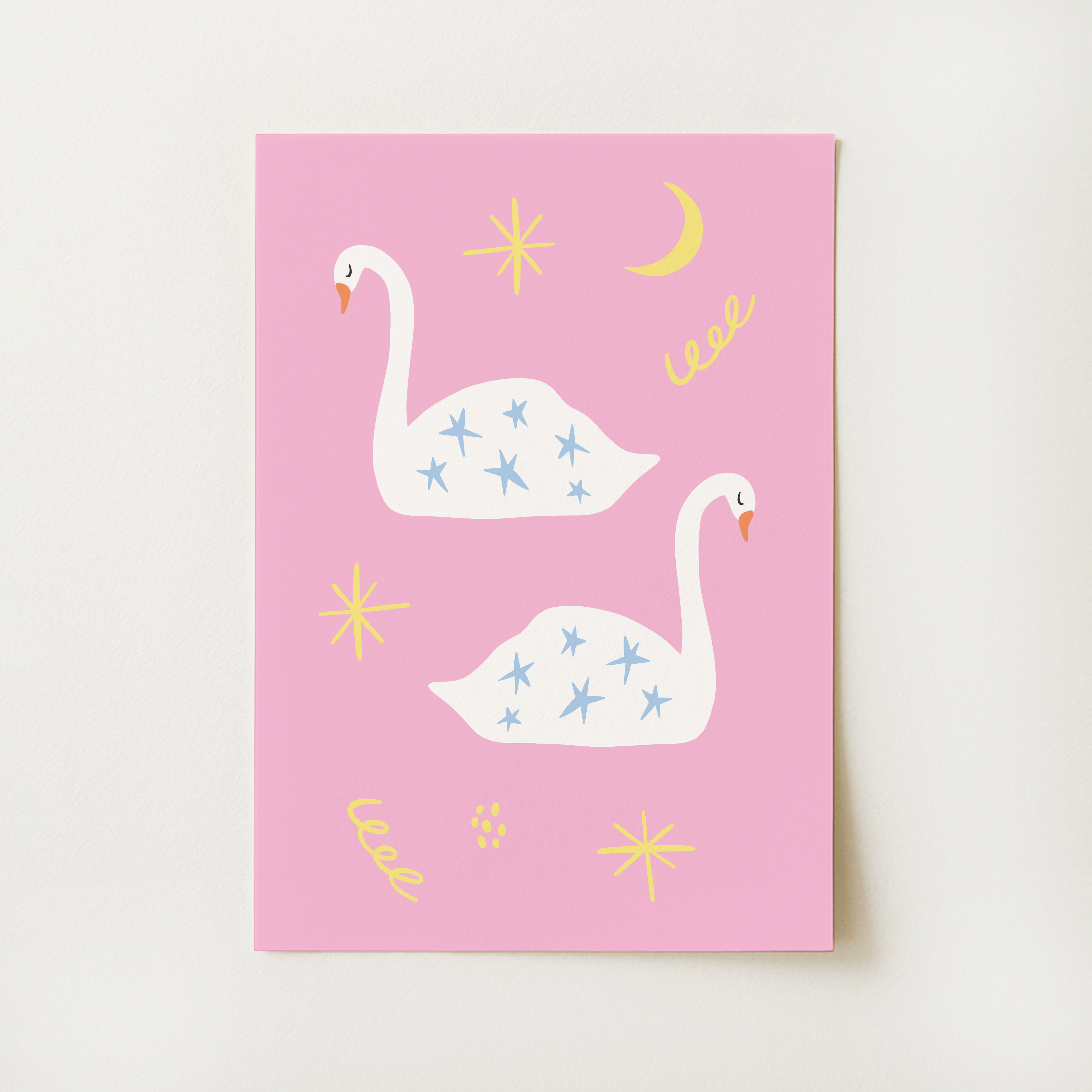 Swans Print