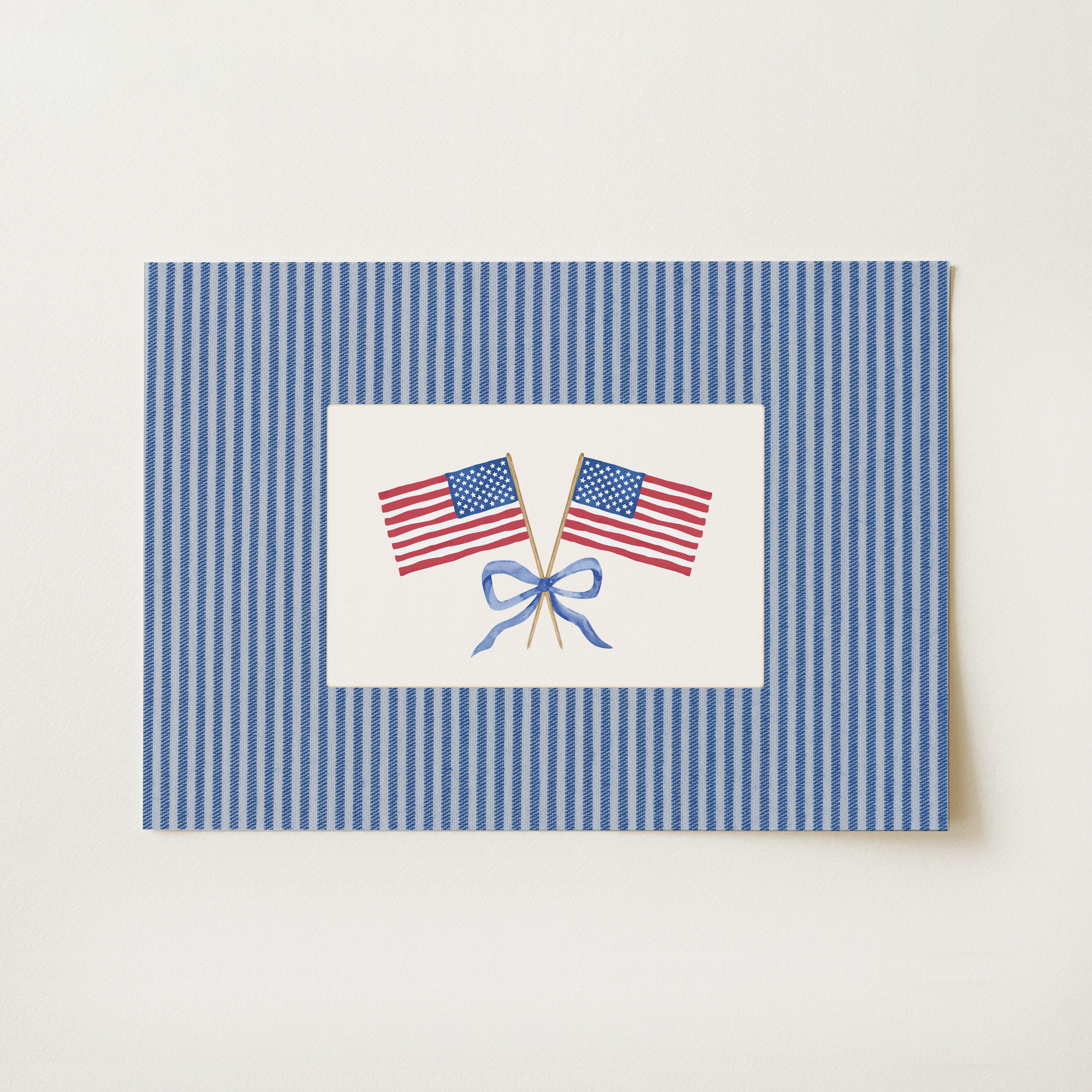 American Flag Print