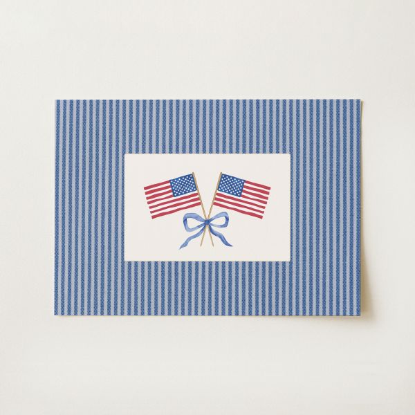 American Flag Print