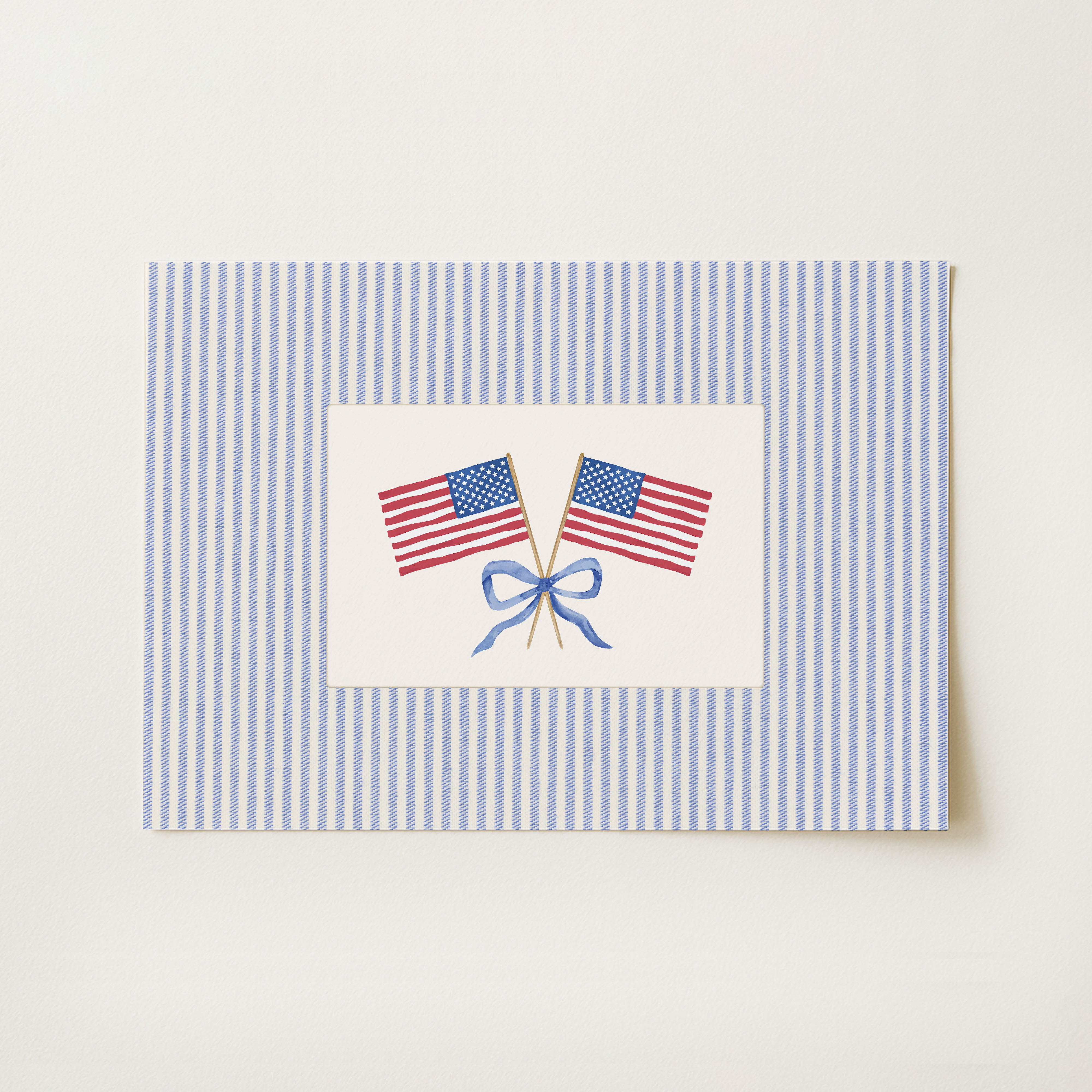 American Flag Print