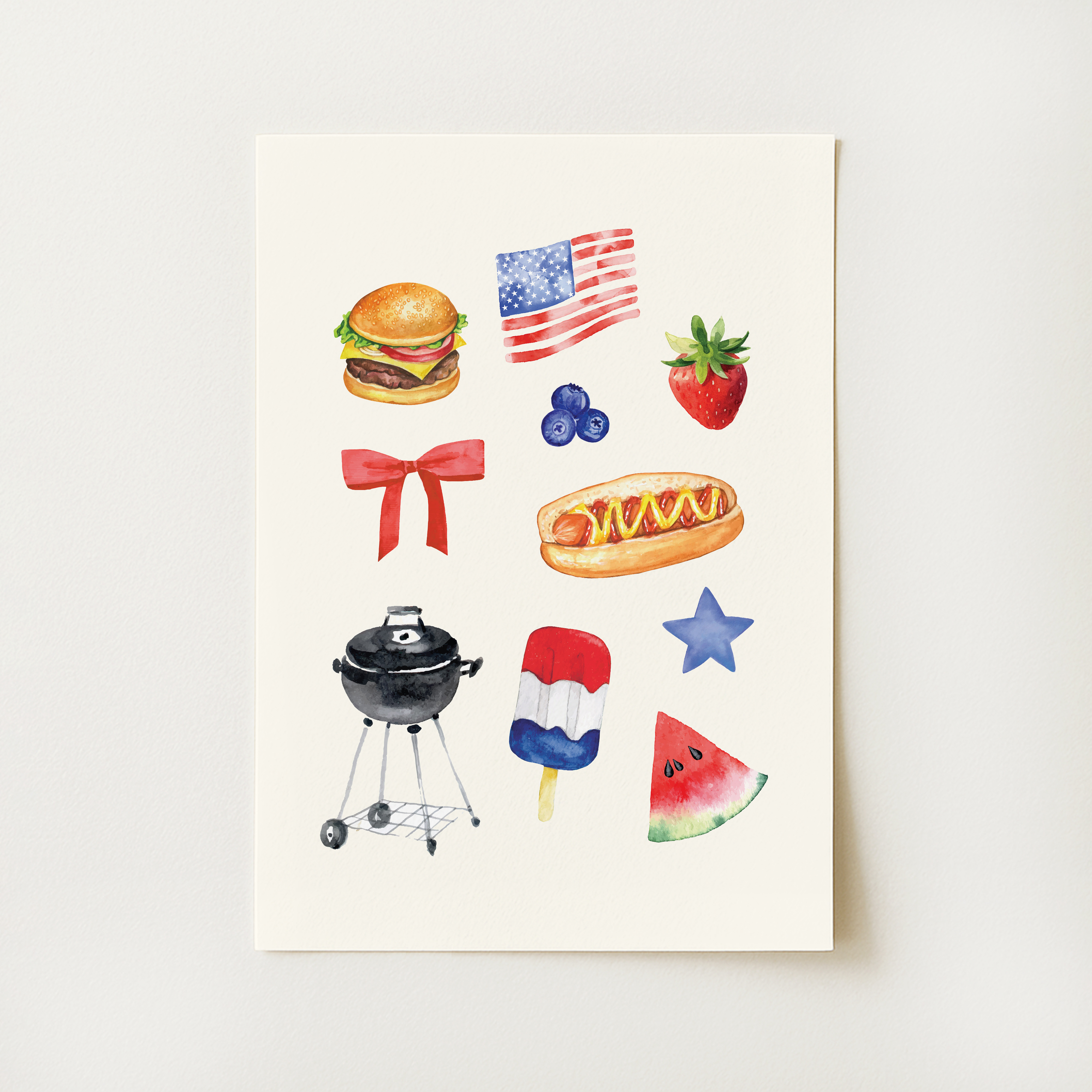 Fourth of July Print