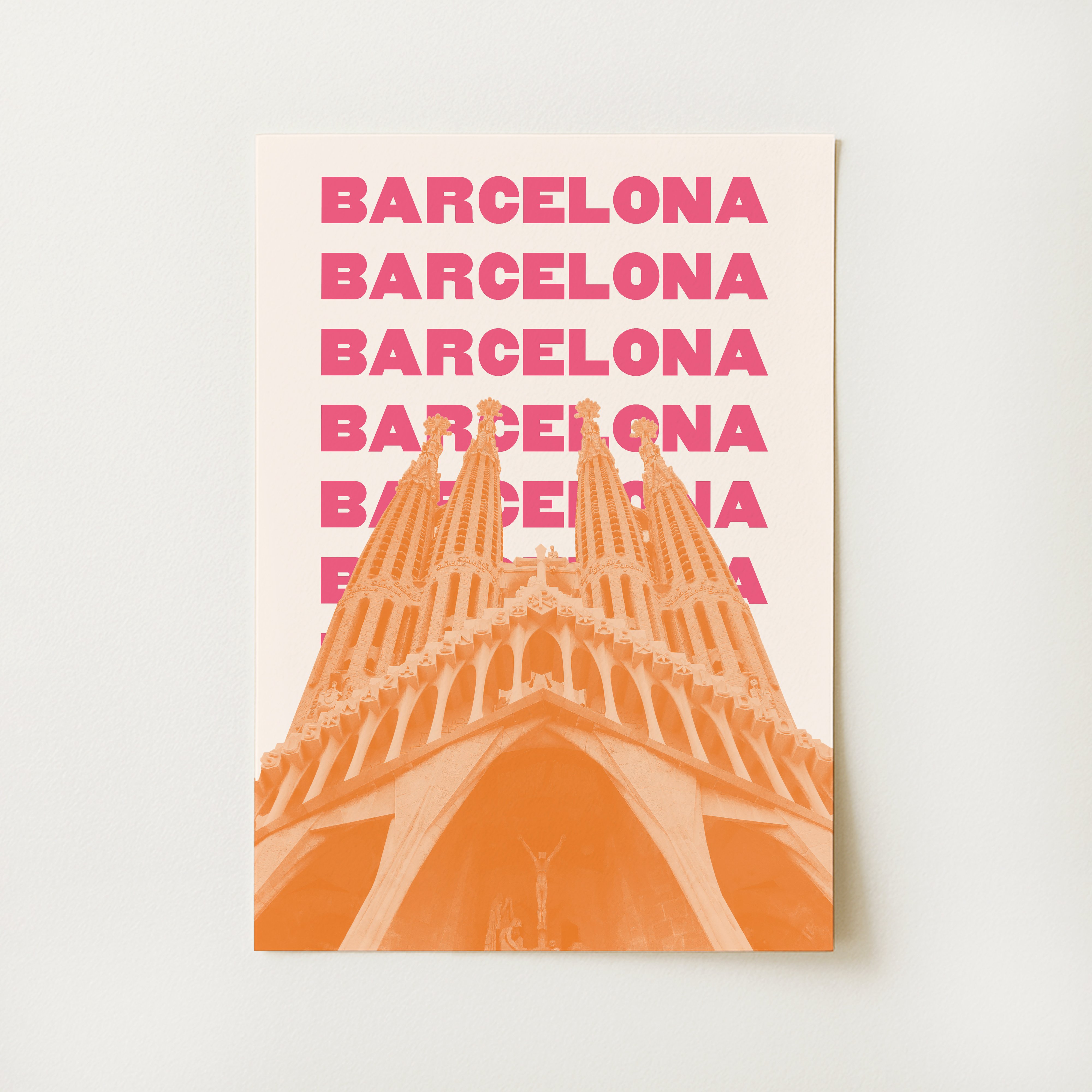 Barcelona Travel Print