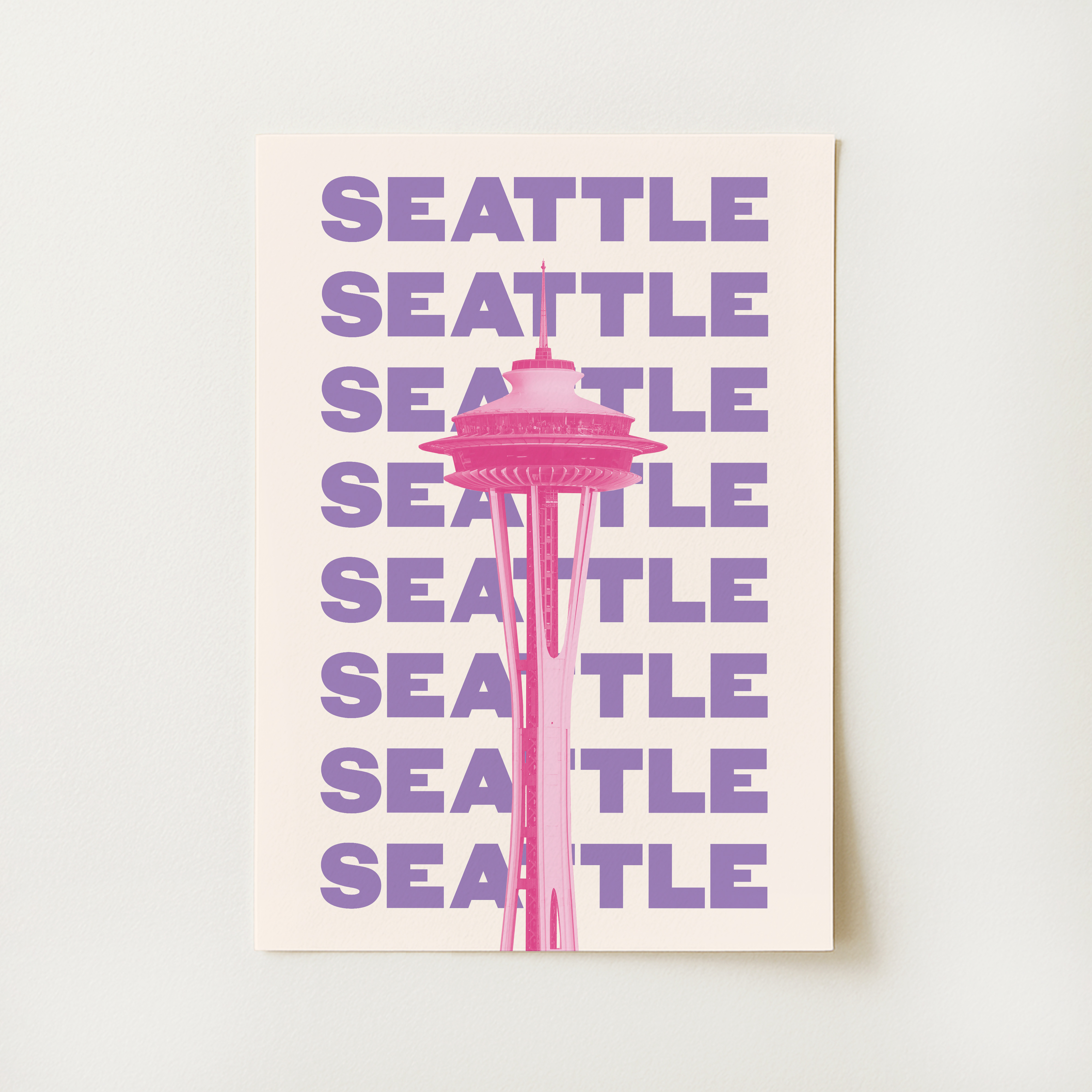 Seattle Travel Print