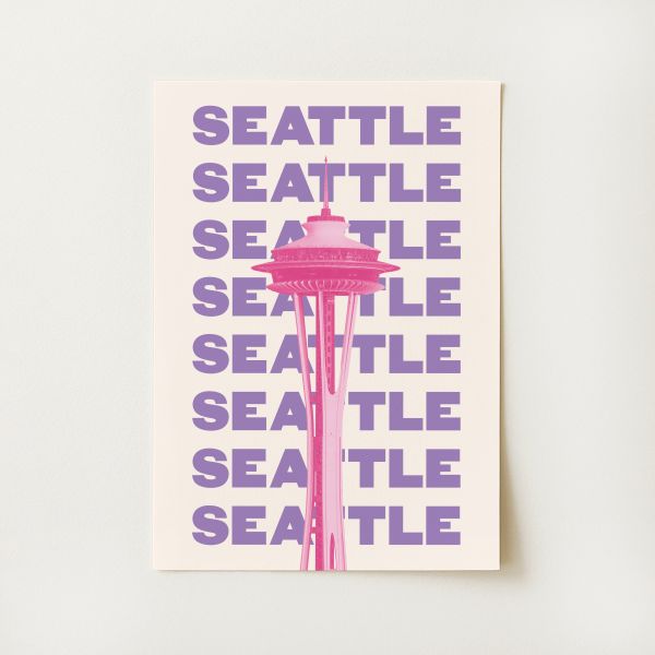 Seattle Travel Print