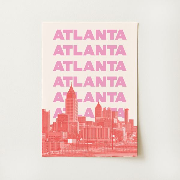 Atlanta Travel Print
