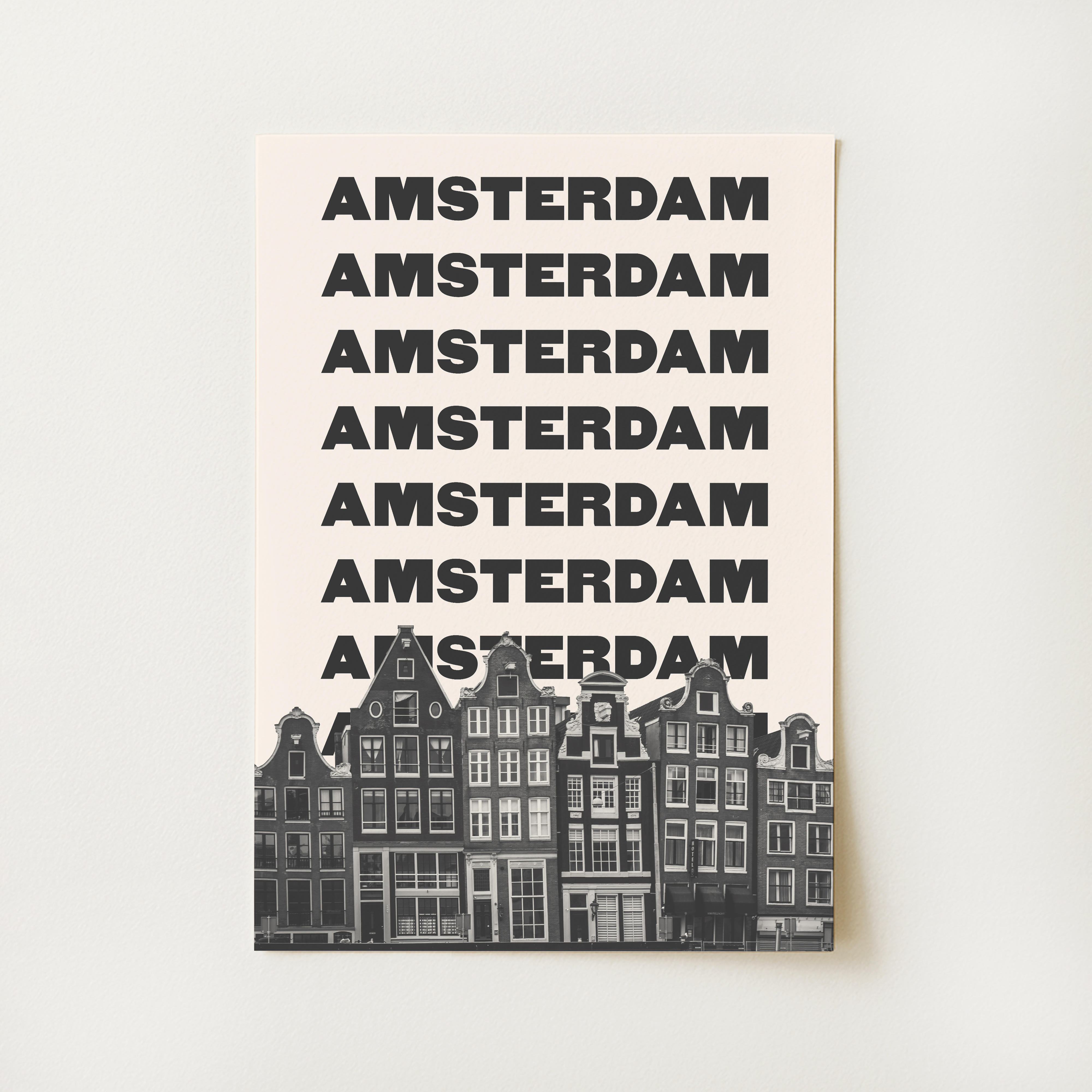 Amsterdam Travel Print