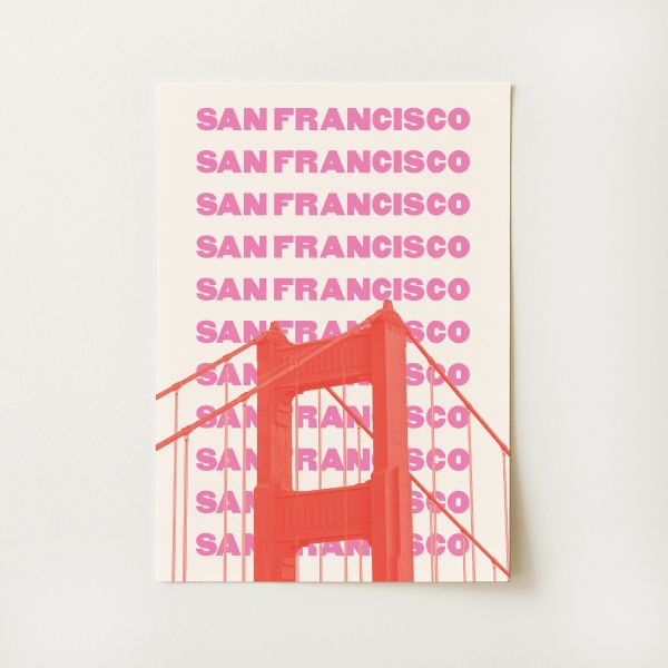 San Francisco Travel Print