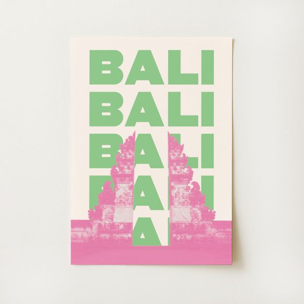 Bali Travel Print