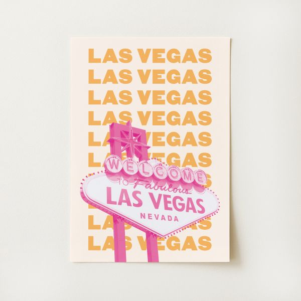 Las Vegas Travel Print