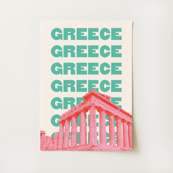 Greece Travel Print