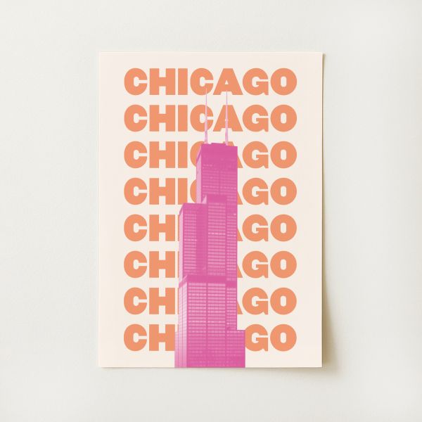 Chicago Travel Print