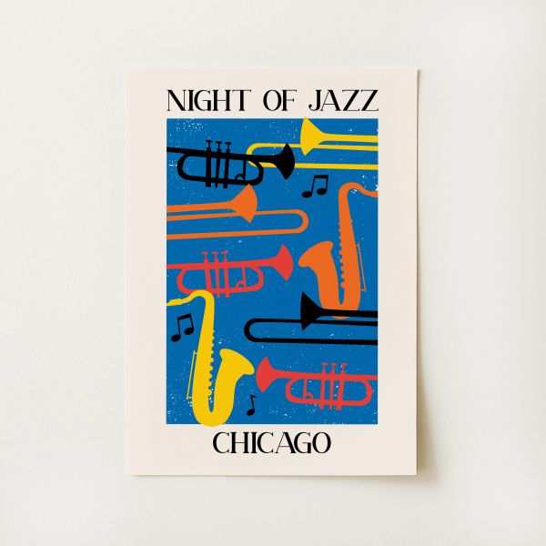 Chicago Jazz Print