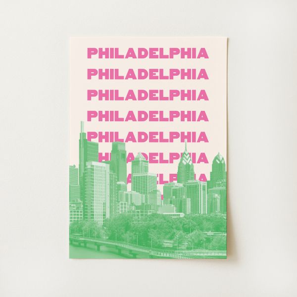 Philadelphia Travel Print