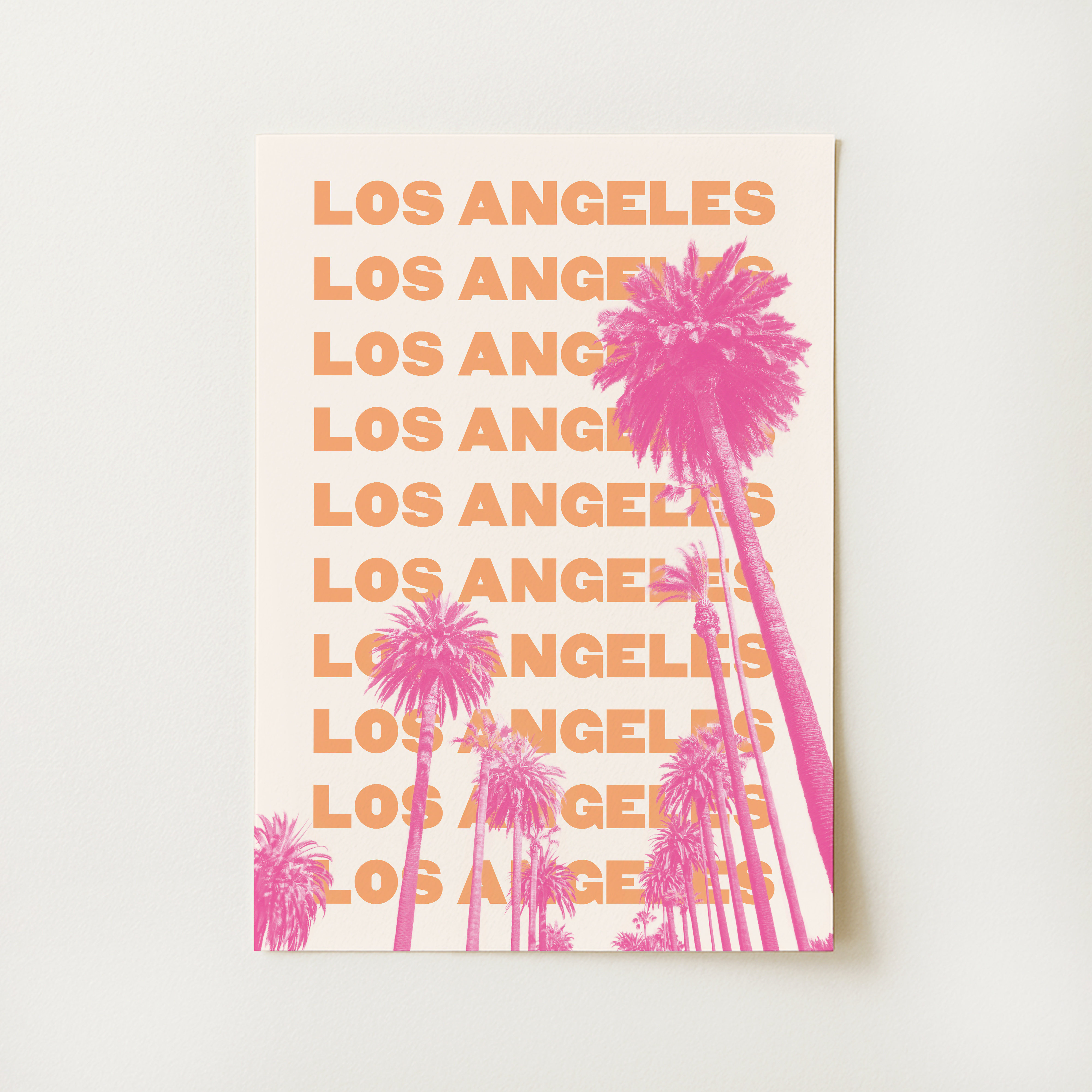 Los Angeles Travel Print