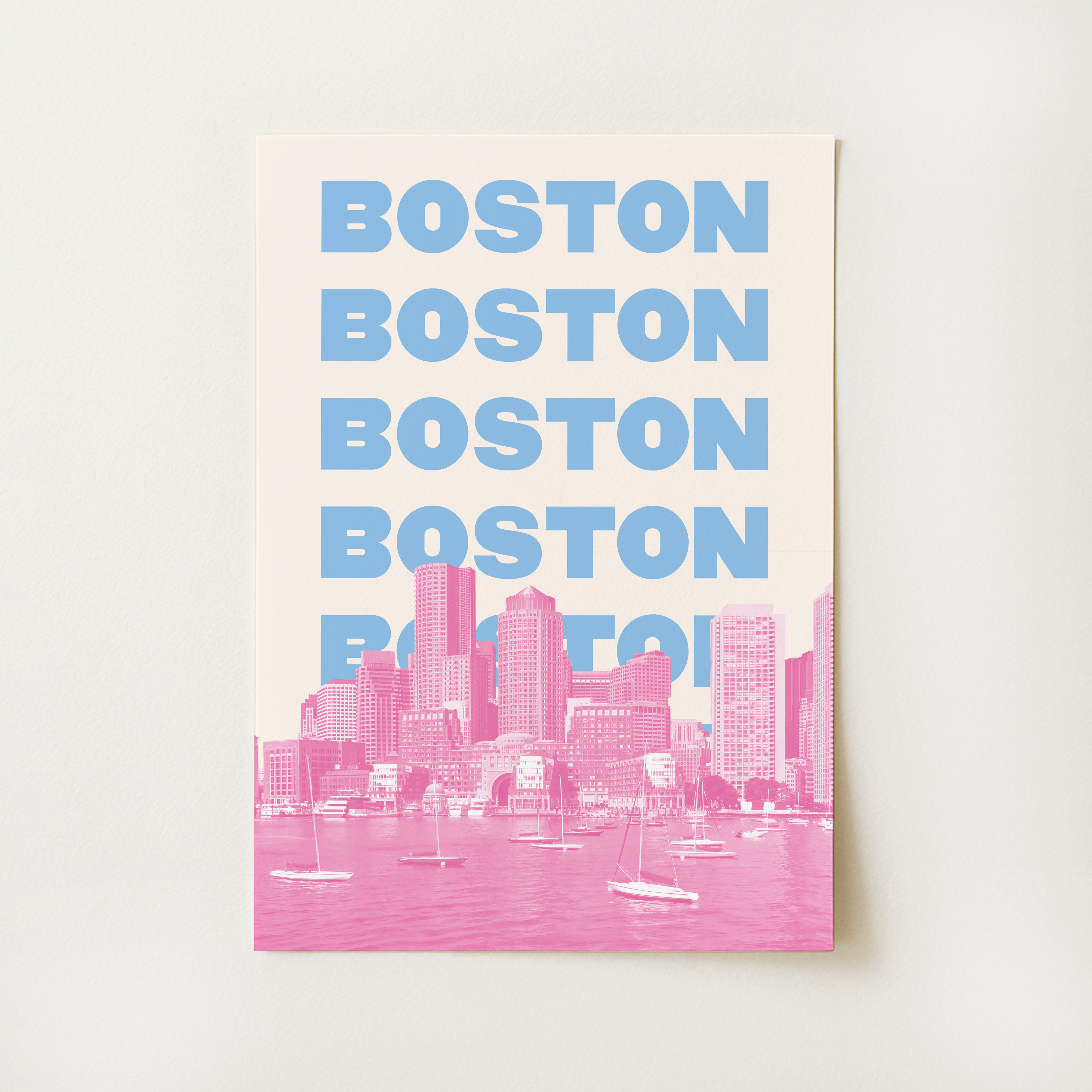 Boston Travel Print