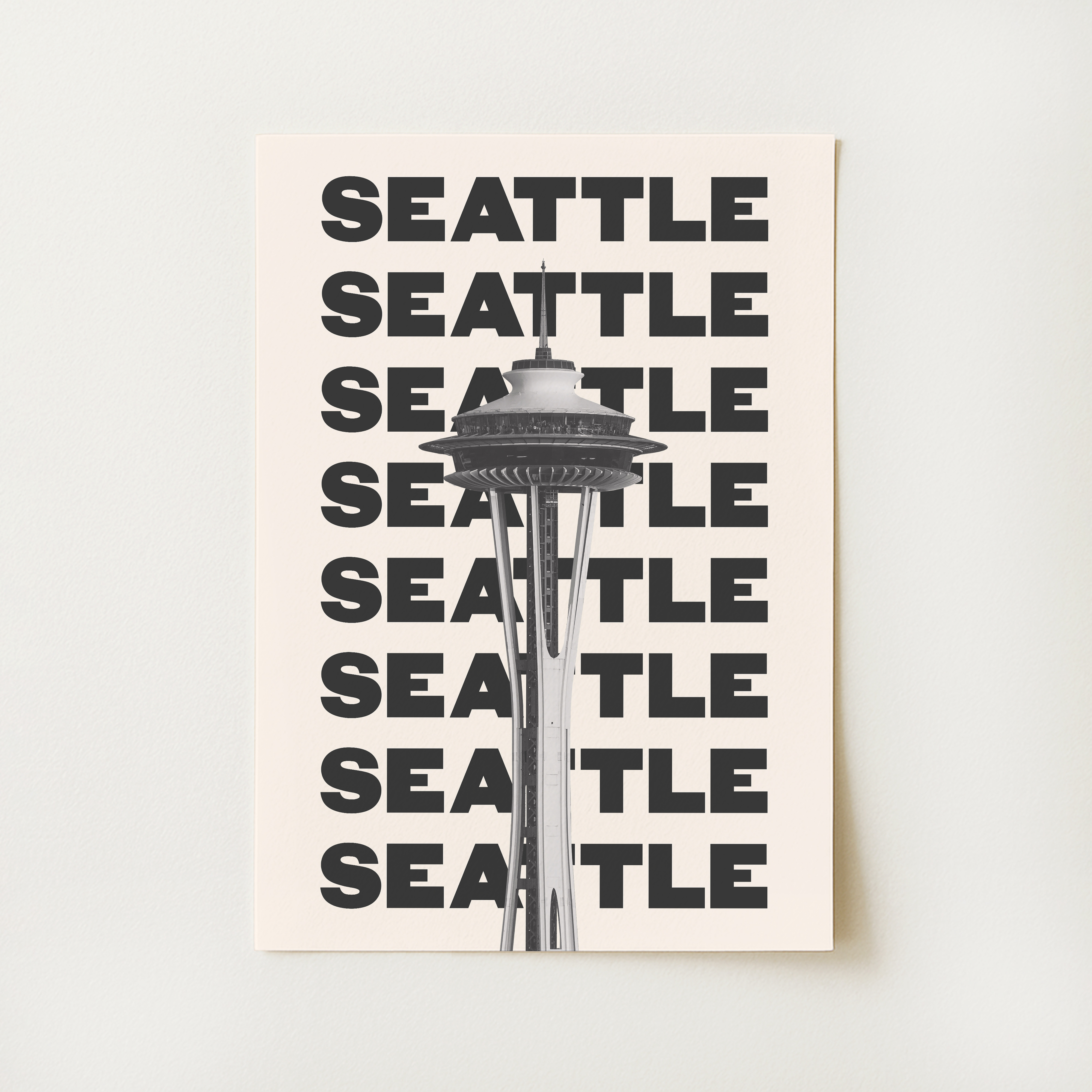Seattle Travel Print