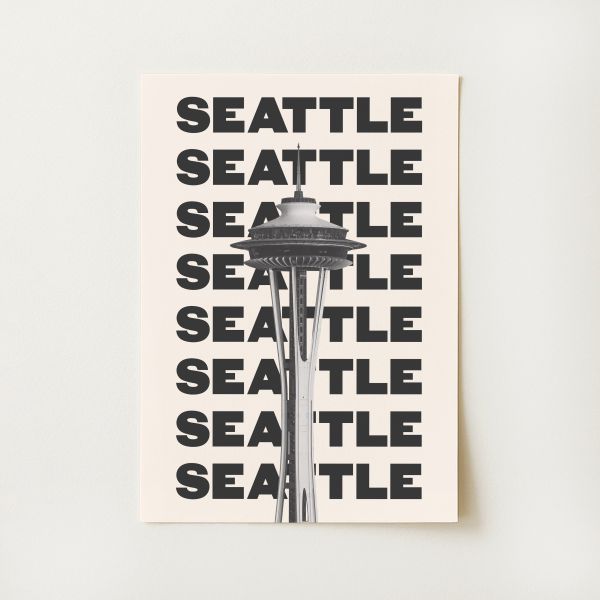 Seattle Travel Print