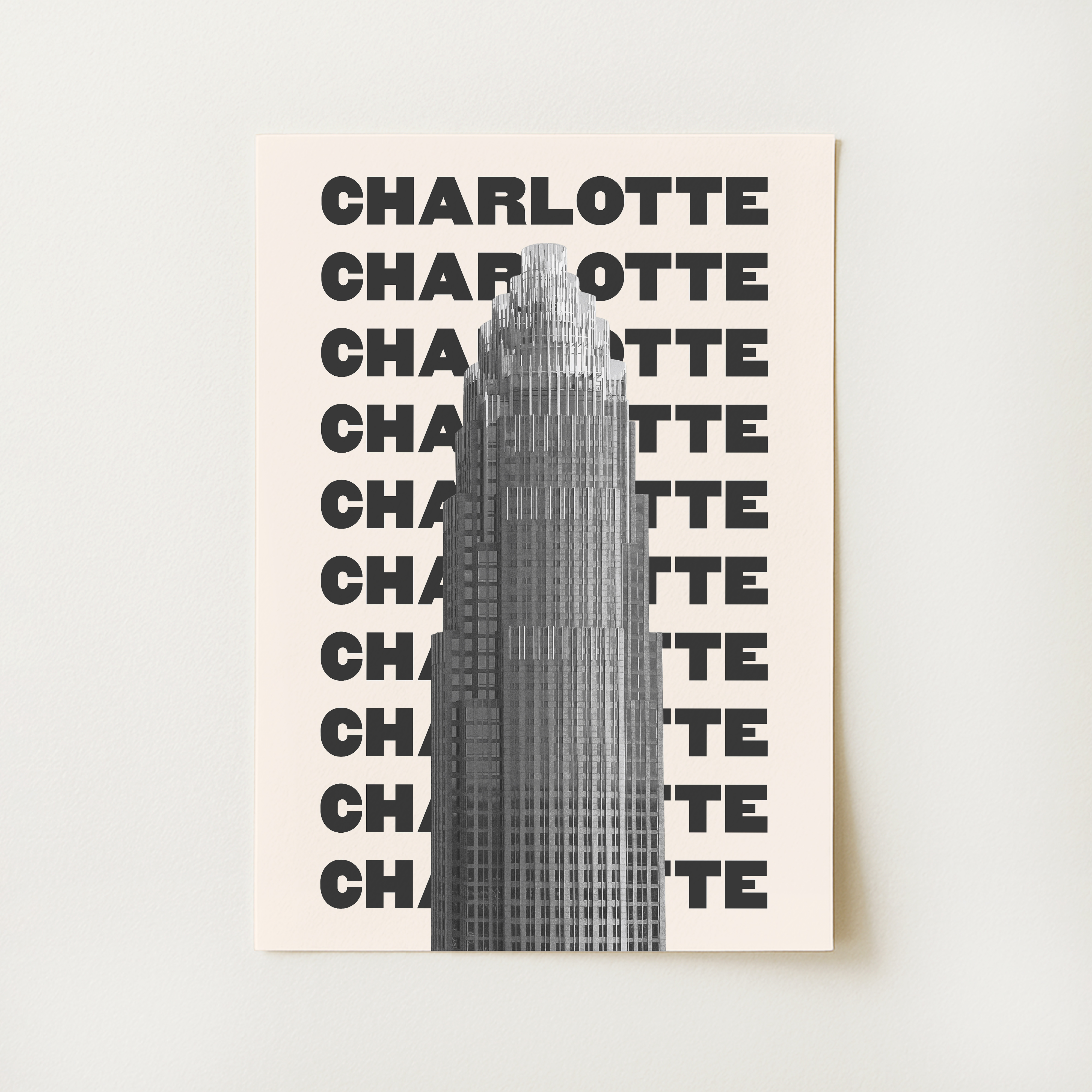 Charlotte Travel Print