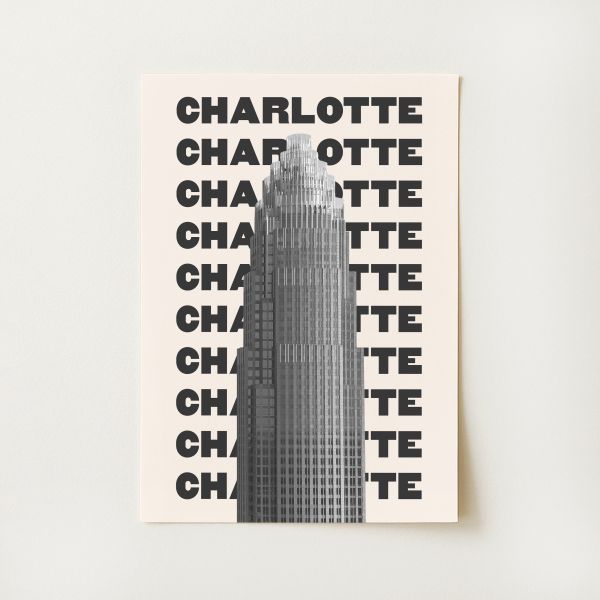 Charlotte Travel Print