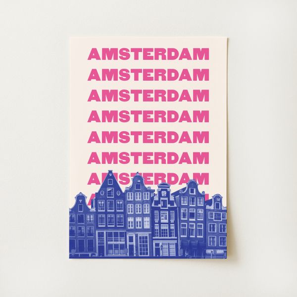 Amsterdam Travel Print