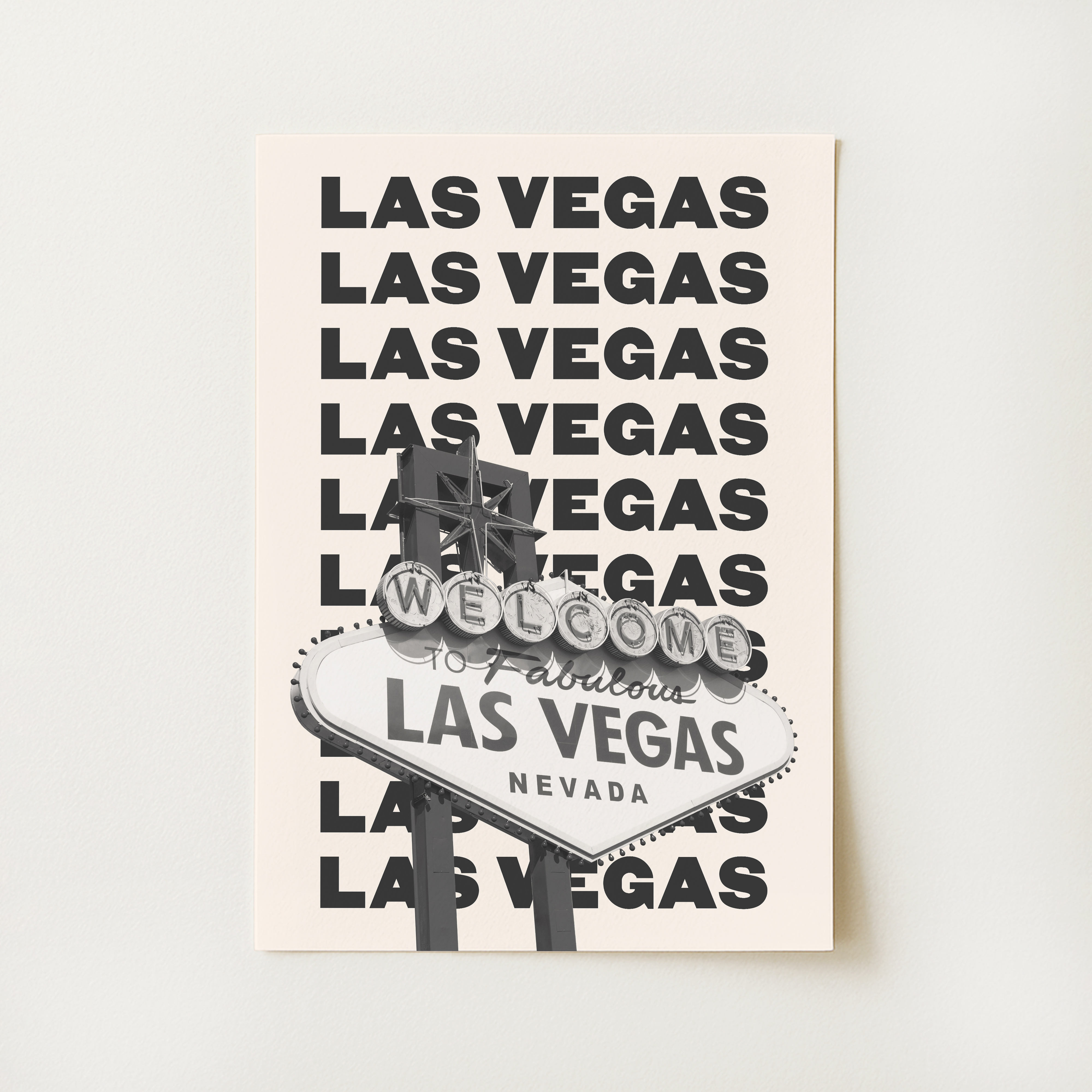 Las Vegas Travel Print