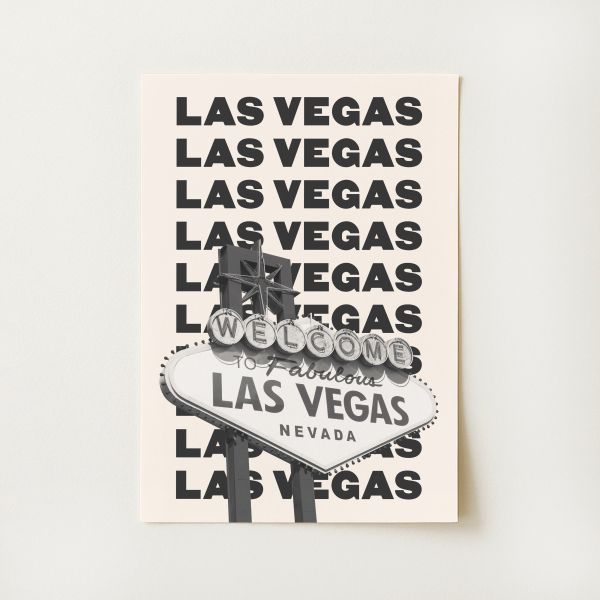 Las Vegas Travel Print