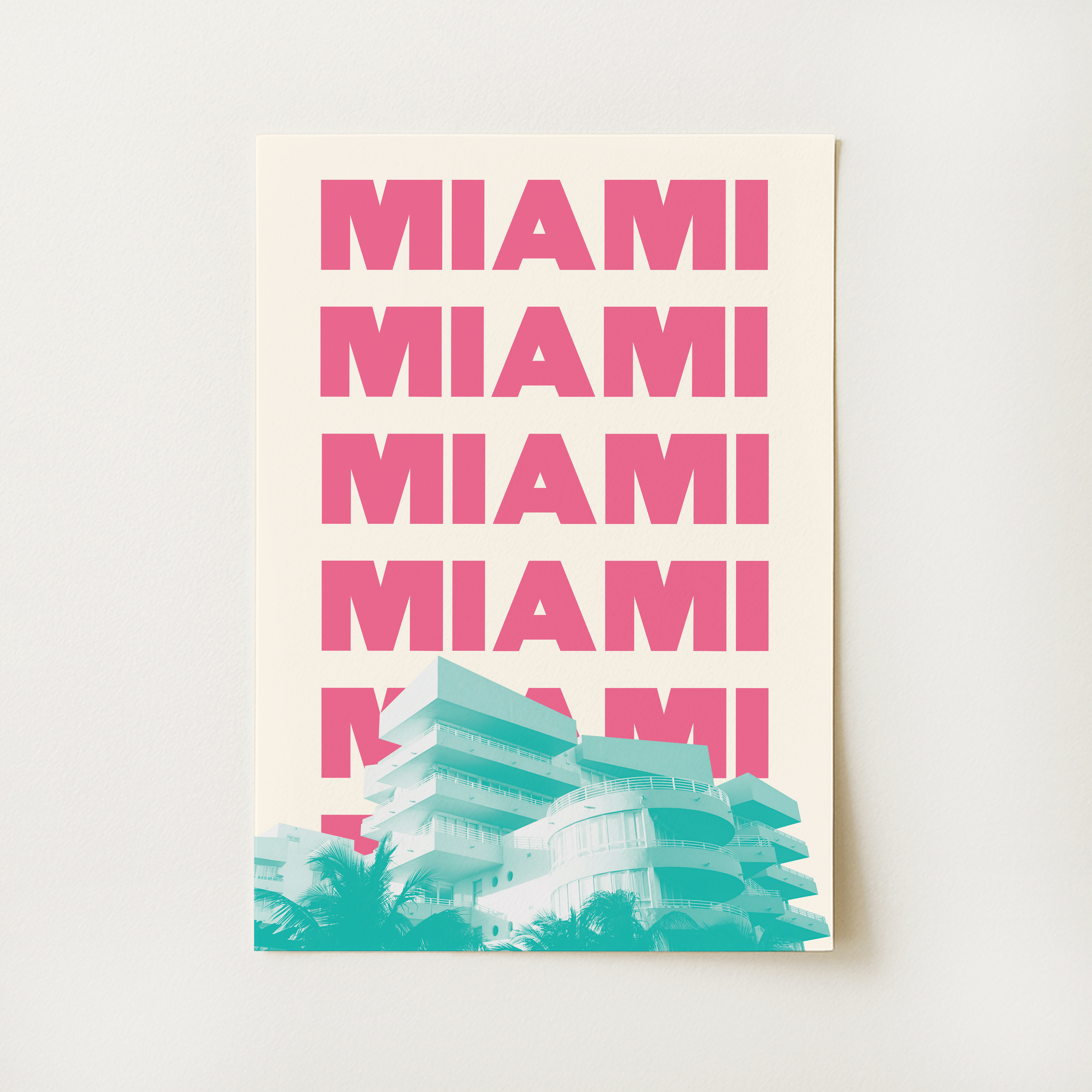 Miami Travel Print