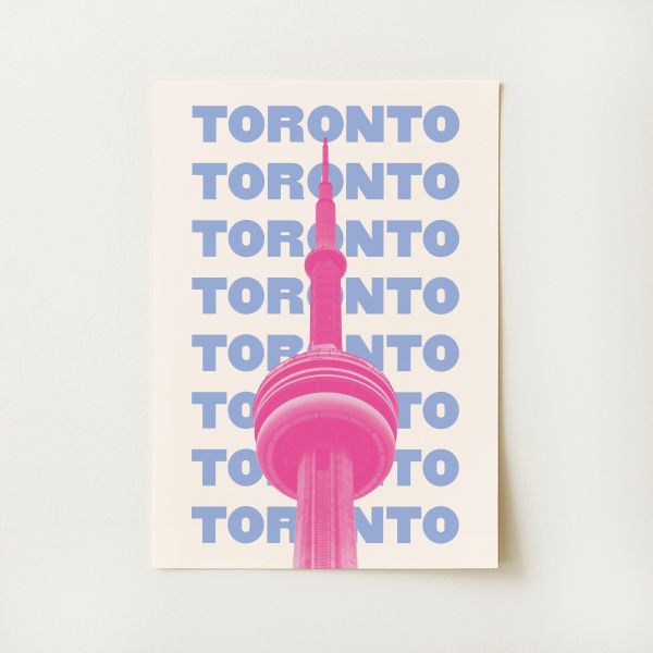 Toronto Travel Print