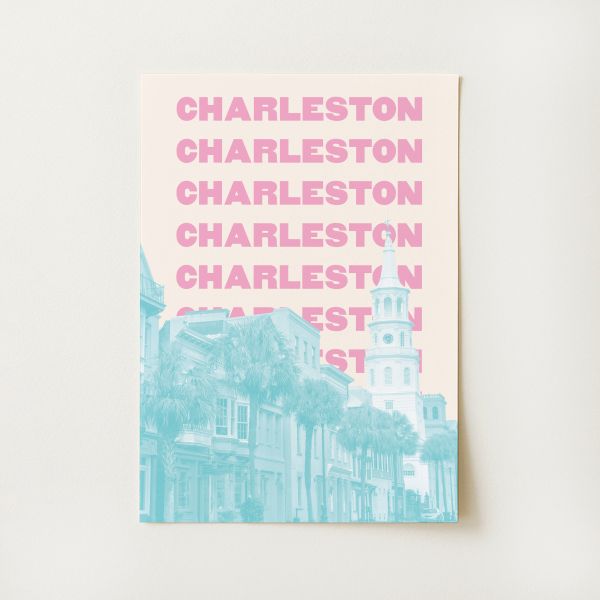 Charleston Travel Print
