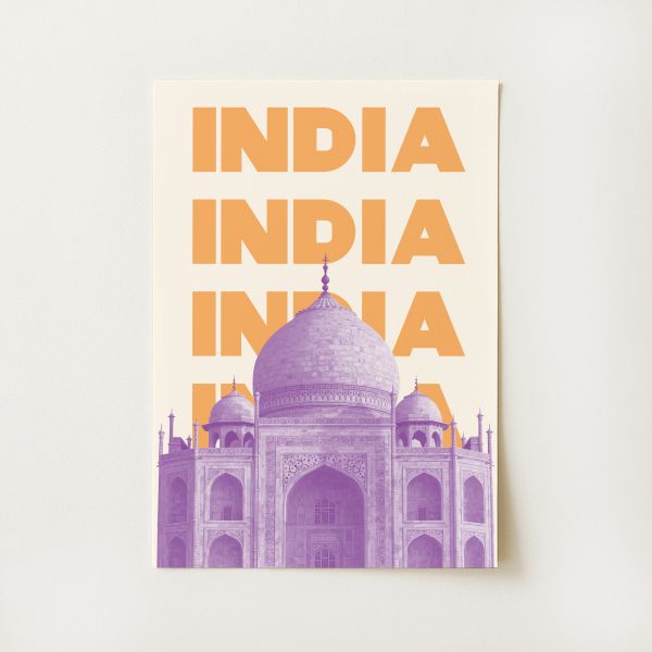 India Travel Print