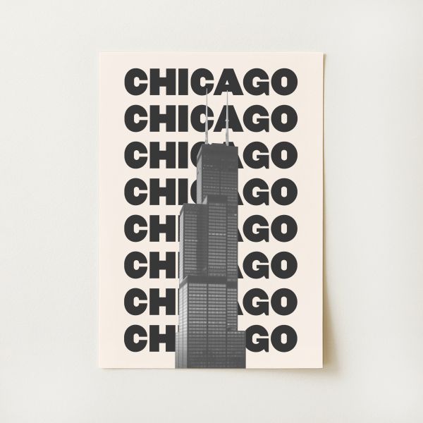 Chicago Travel Print