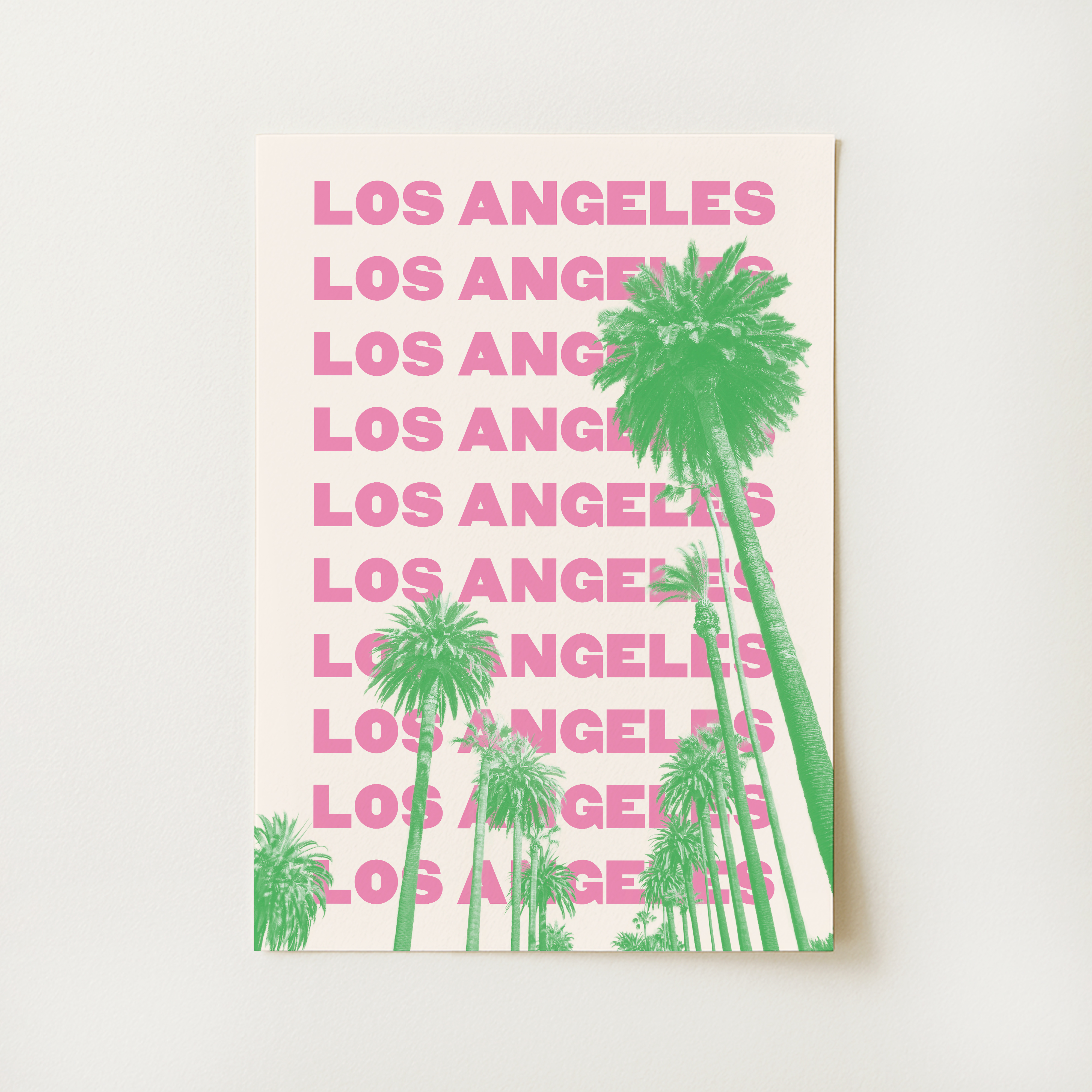 Los Angeles Travel Print