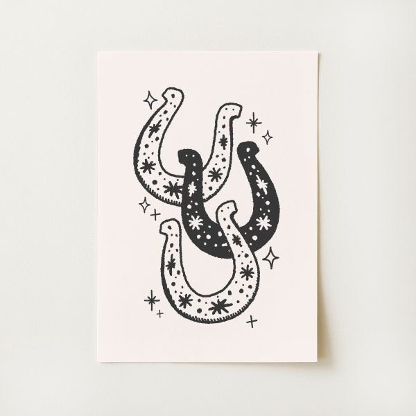 Horseshoe Print