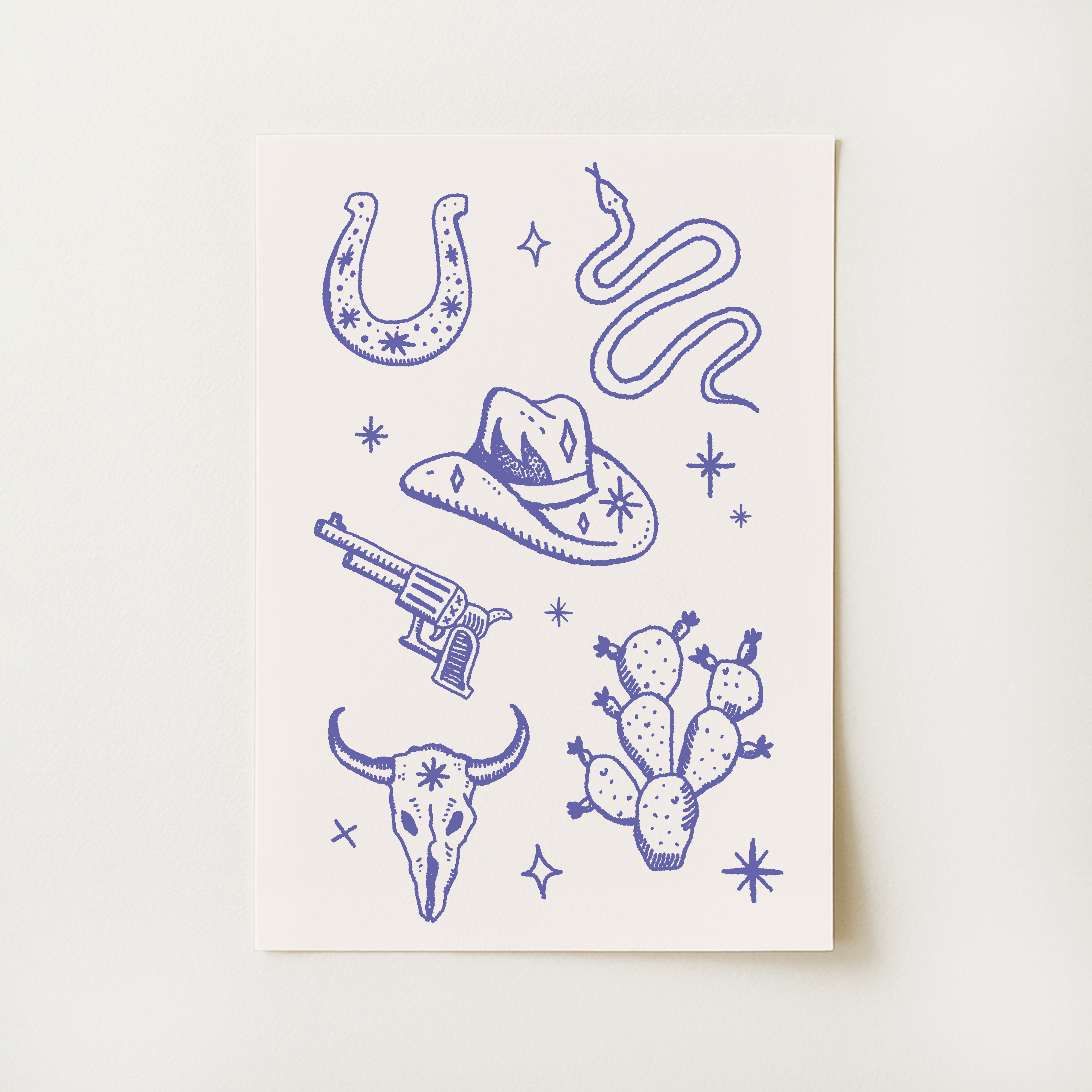 Western Print