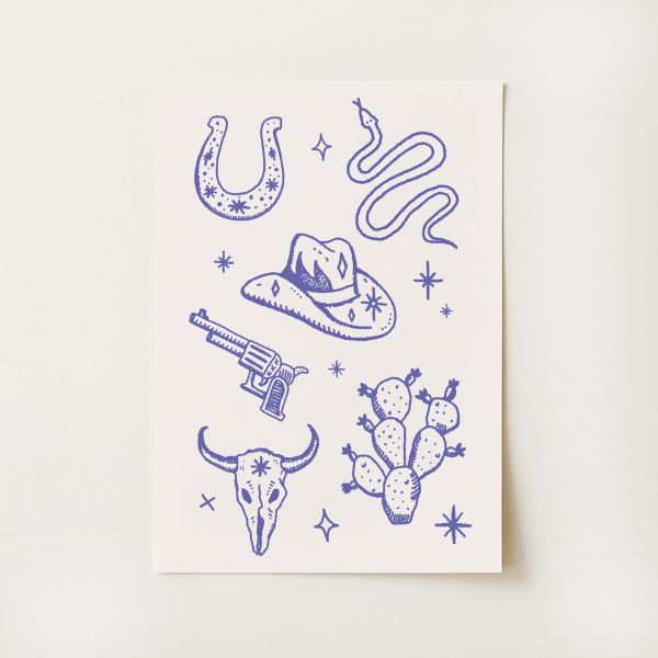 Western Print