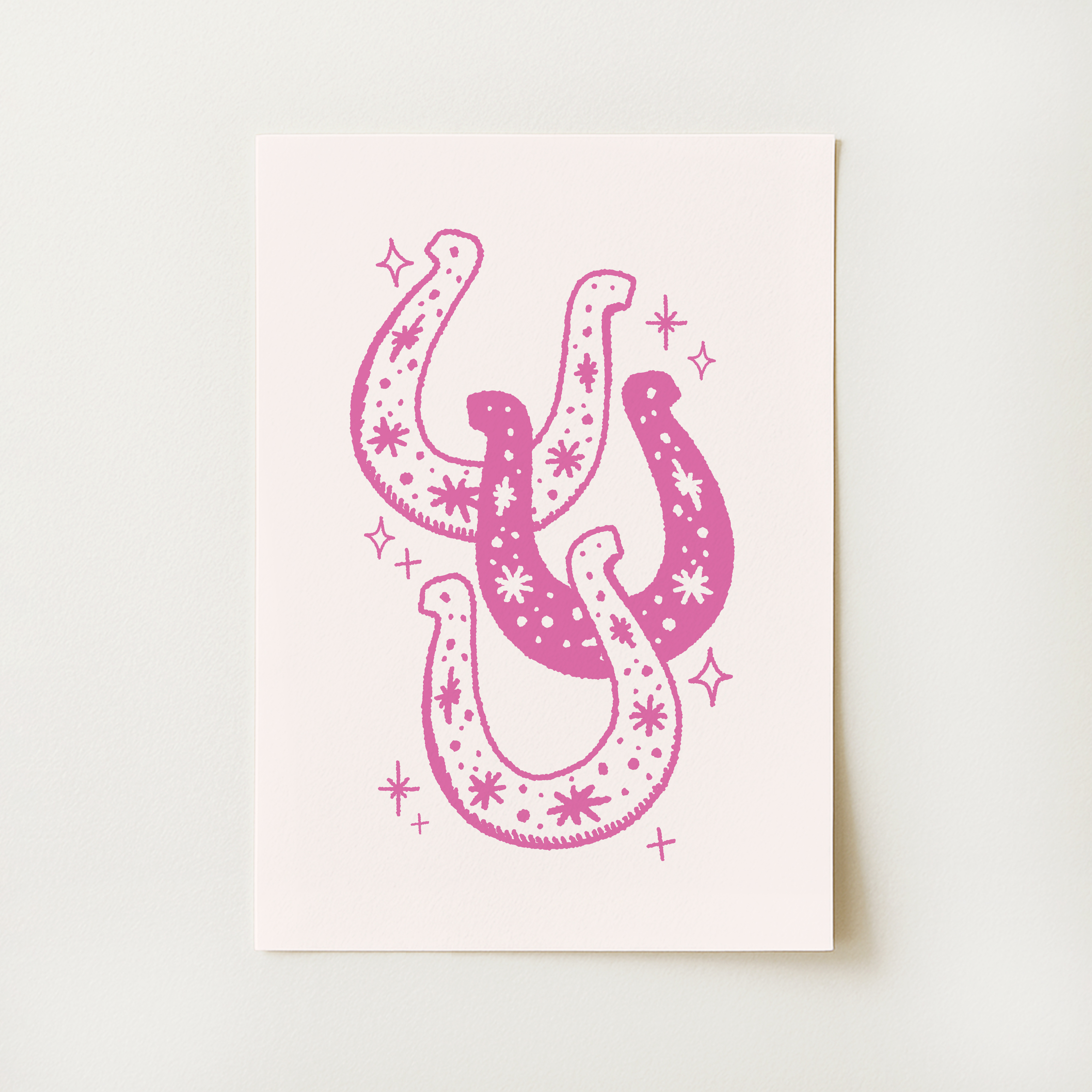 Horseshoe Print