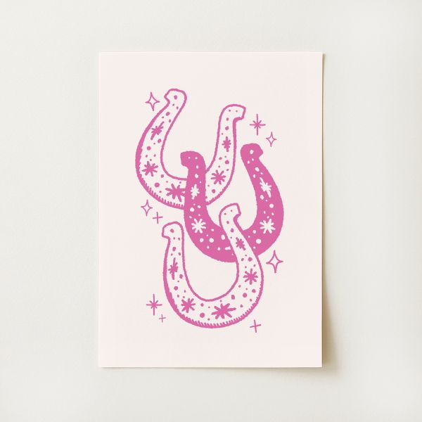 Horseshoe Print