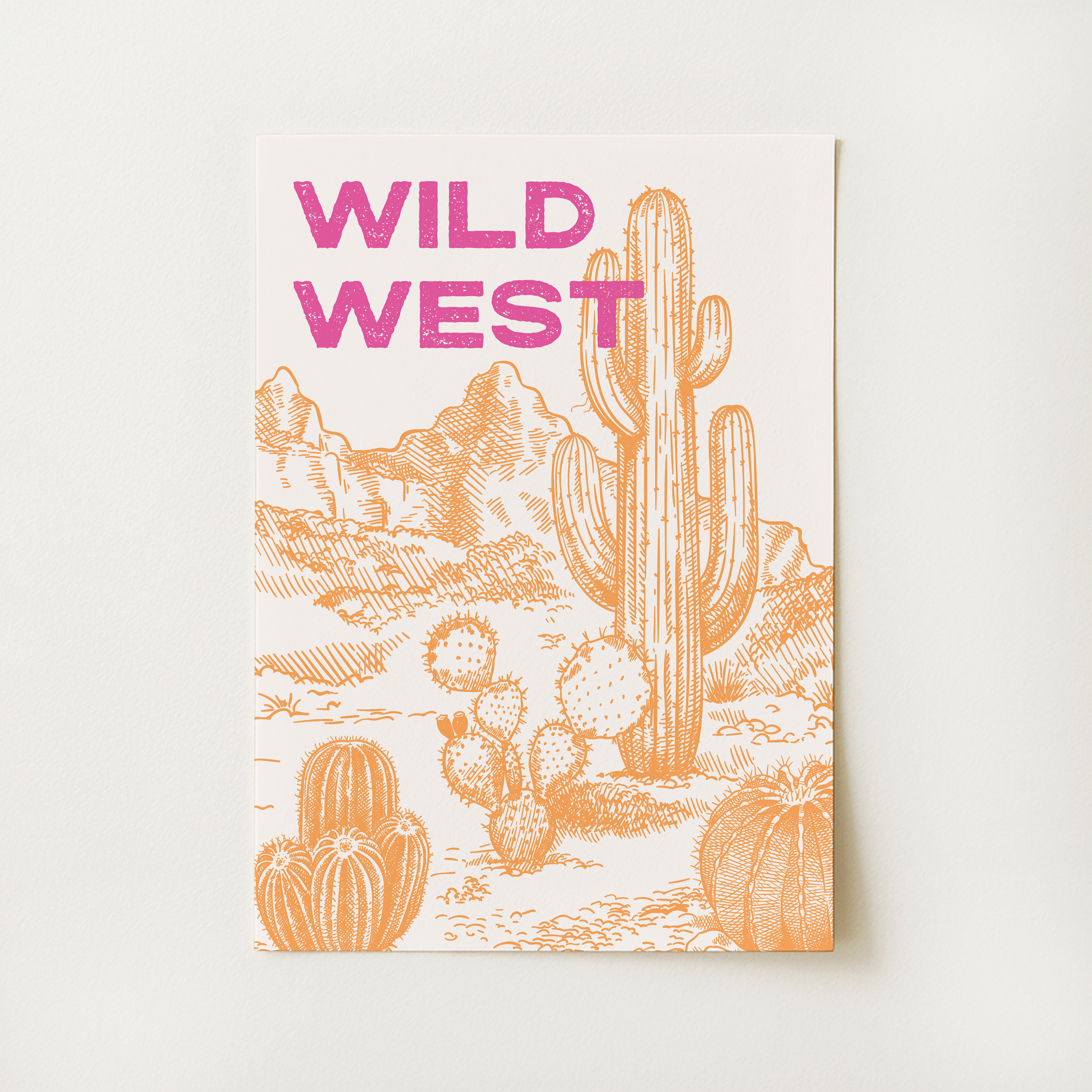 Wild West Print