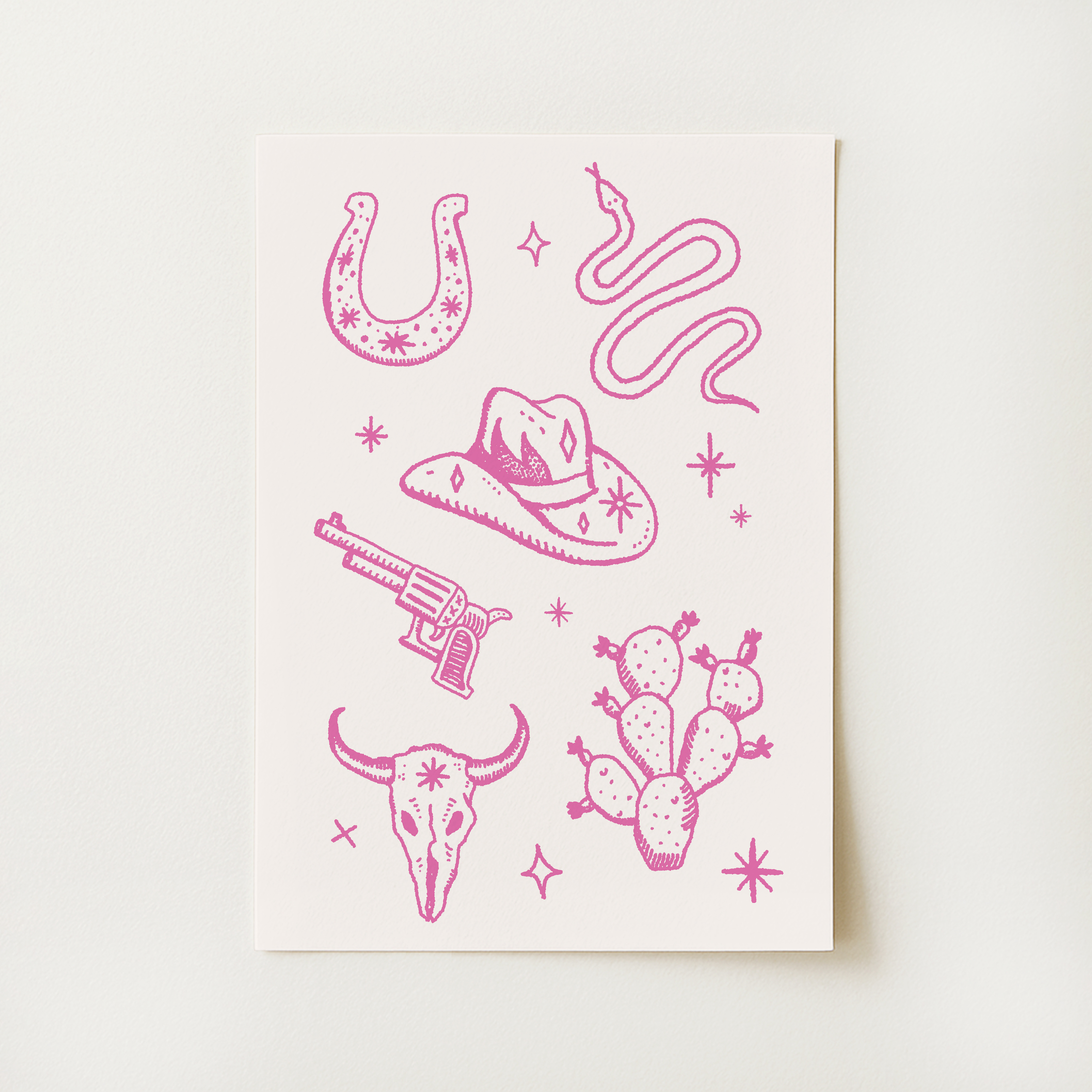 Western Print