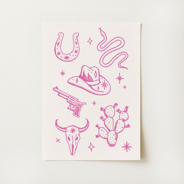 Western Print
