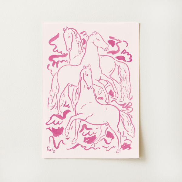 Horses Print