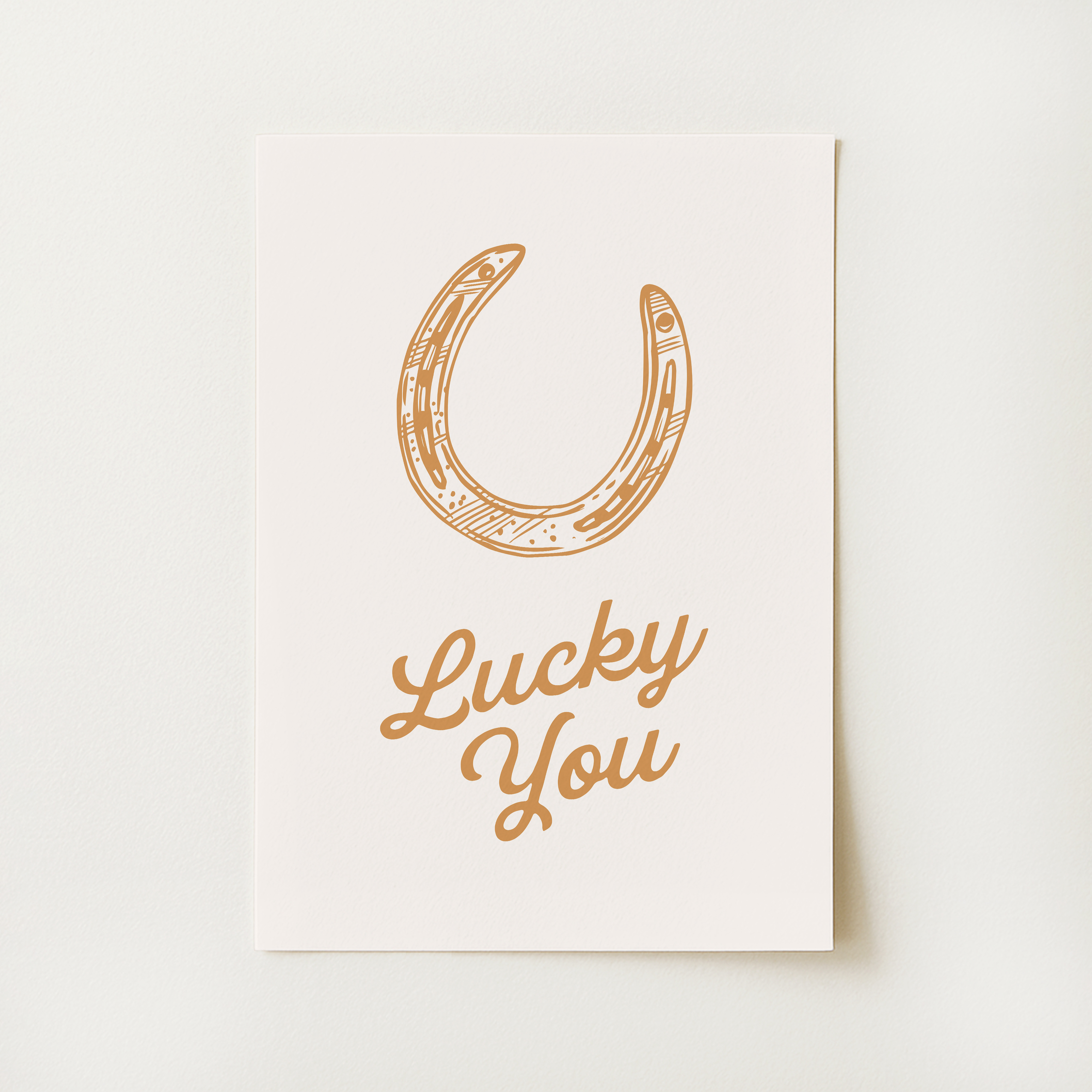 Lucky You Print