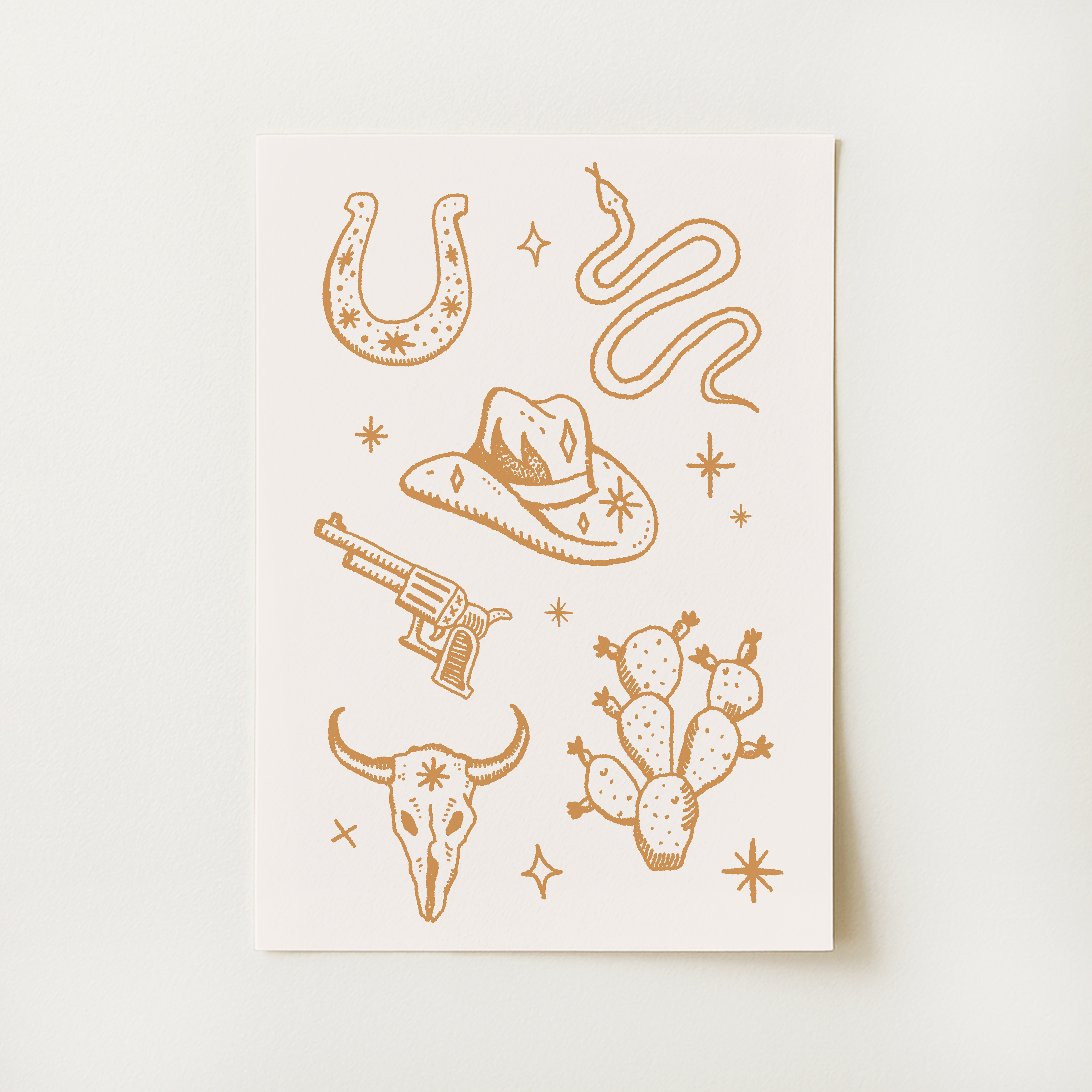 Western Print